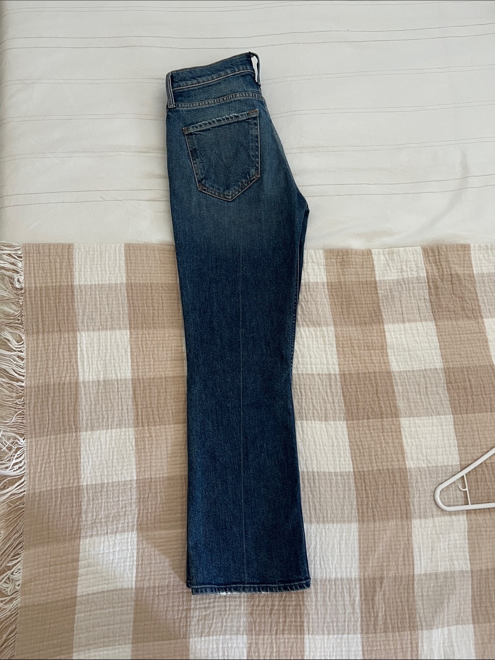 MOTHER Dark Indigo Tripper Ankle Jeans - Picture 2 of 10